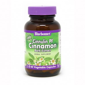 Bluebonnet Cinnulin PF Cinnamon Bark Extract - 60 Vegetable Capsules