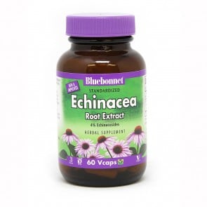 Bluebonnet Echinacea Root Extract - 200 mg - 60 Vegetable Capsules