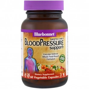 Bluebonnet Blood Pressure Support 60 Vegetable Capsules