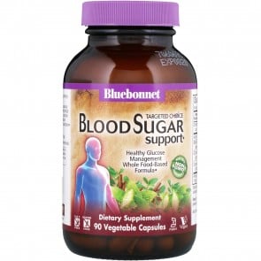 Bluebonnet Targeted Choice Blood Sugar Support 90 Capsules