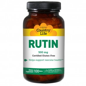 Country Life Rutin 500 Mg 100 Tablets