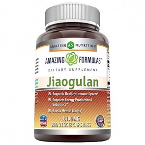 Amazing Nutrition Jiaogulan 4,100mg 100 Veggie Capsules