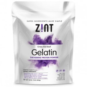 ZINT Beef Gelatin Powder Pouch 1 lb