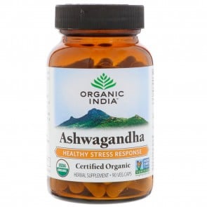 Organic India, Organic, Ashwagandha, 90 Veg Caps