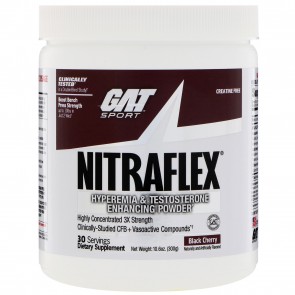 GAT Nitraflex Black Cherry 10.6 oz (300 gm)