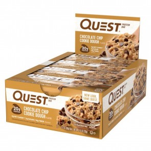 Quest Nutrition Quest Bar Protein Bar Chocolate Chip Cookie Dough (12 Bars)