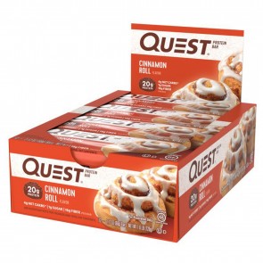 Quest Nutrition Quest Bar Protein Bar Cinnamon Roll (12 Bars)