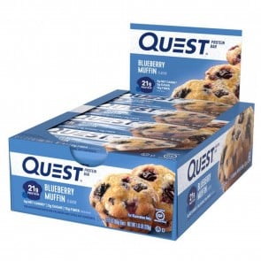 Quest Nutrition Quest Bar Protein Bar Blueberry Muffin (12 Bars)