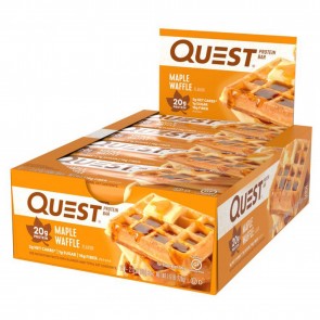 Quest Nutrition Quest Bar Protein Bars Maple Waffle Box of 12