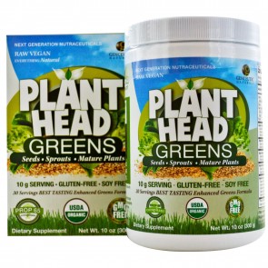Genceutic Naturals Plant Head Greens 10 oz.