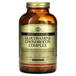 Solgar Extra Strength Glucosamine Chondroitin Complex 270 Tablets