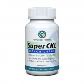 Amazing Herbs Super CKL Colon Detox 60 Capsules