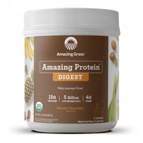 Amazing Grass Amazing Protein Digest Mayan Chocolate 15 servings 14.2 oz 