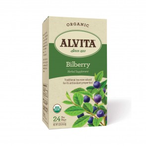 Alvita Bilberry Organic 24 Tea Bags