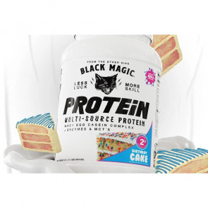 Black Magic Protein Multi-Source Protein Birthday Cake 2lbs (25 Servings)