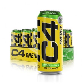 Cellucor C4 Original Carbonated Twisted Lime Case 16 fl oz (12 Cans)