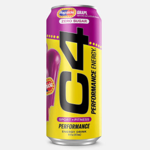 Cellucor Performance Energy C4 Zero Sugar Popsicle Grape 16 fl oz (12 Pack)