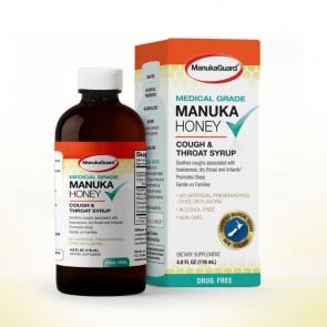 Manuka Guard Medical Grade Manuka Cough & Throat Syrup 4 oz