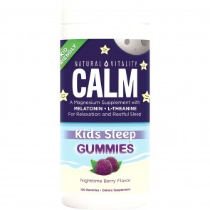 CALM Kids Sleep Nighttime Berry Flavor 120 Gummies