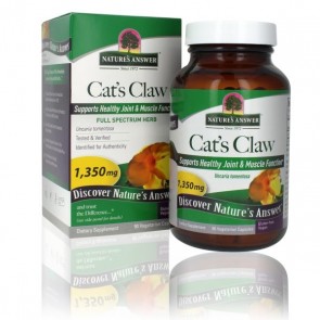 Natures Answer Cats Claw 1350mg 90 Vegetarian Capsules
