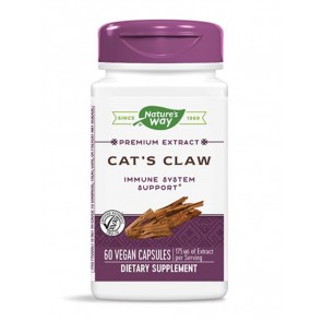 Nature's Way Cat's Claw Standardized 60 Capsules
