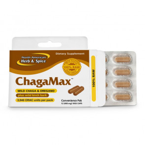 North American Herb and Spice ChagaMax Convenience Pak 12 Capsules