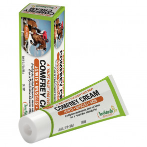 Terry Naturally Comfrey Cream for Horses Joints, Muscle, Skin 3.53 oz