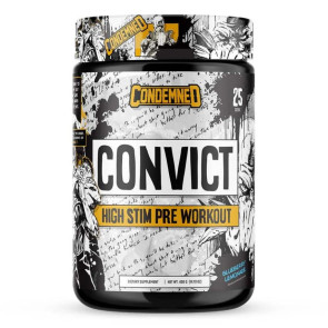 Condemned Convict Pre Workout Blueberry Lemonade 25 Servings
