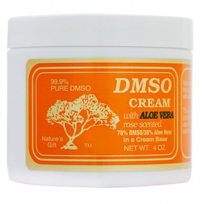 DMSO Cream Aloe Vera 4 oz by Nature's Gift