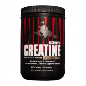 Universal Animal Micronized Creatine Unflavored 100 Servings