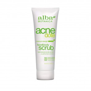 Alba Botanica Acne Dote Face & Body Scrub 8 oz