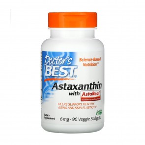 Doctors Best Astaxanthin with AstaReal 6 mg