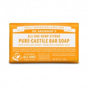 Dr. Bronner's Pure Castile Bar Organic Soap Citrus 5 oz