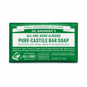 Dr. Bronner's Pure Castile Bar Soap Almond 5 oz