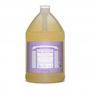 Dr. Bronner's Pure Castile Liquid Organic Soap Lavender 1 Gallon
