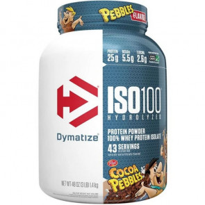 Dymatize Nutrition ISO-100 100% Whey Protein Isolate Cocoa Pebbles 3 lbs