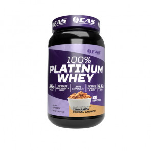 EAS 100% Platinum Whey Cinnamon Cereal Crunch 2 lbs | Sale at NetNutri.com