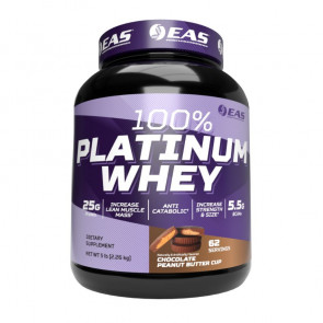 EAS 100% Platinum Whey Chocolate Peanut Butter Cup 5 lbs | Sale at NetNutri.com