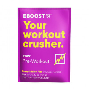 Eboost POW Pre-Workout Berry Melon Fizz 15 Ct Packets