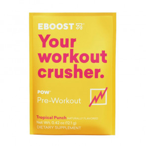 Eboost POW Pre-Workout Tropical Punch 15 Ct Packets