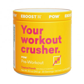Eboost POW Pre-Workout Tropical Punch 20 Servings