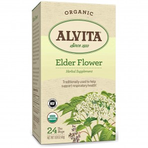Alvita Elder Flower Organic 24 Tea Bags