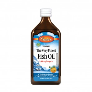 Carlson The Very Finest Fish Oil Natural Orange Flavored 500 ml