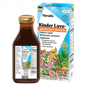 Flora Floradix Kinder Love Glutten Free Childrens MultiVitamin 8.5 fl oz