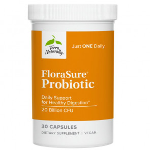 Terry Naturally FloraSure Probiotic 20 Billion CFU 30 Capsules