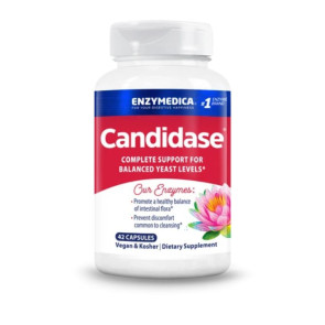 Enzymedica Candidase Balanced Yeast Levels 42 Capsules