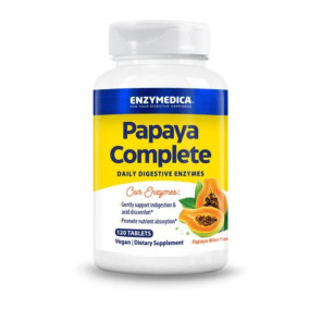 Enzymedica papaya completa 120 comprimidos
