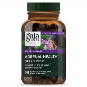 Gaia Herbs Adrenal Health Daily Support 120 Capsules
