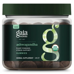 Gaia Herbs Ashwagandha 81 Gummies