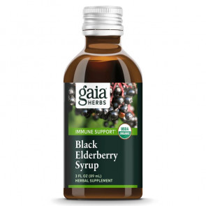 Black Elderberry Syrup 3 fl oz | Gaia Herbs